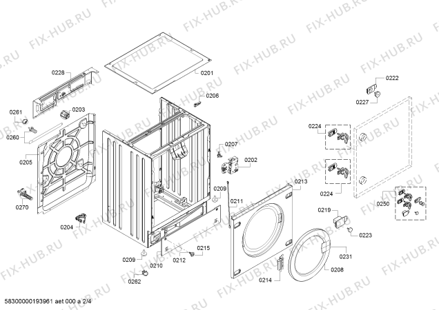 Схема №3 WIA20000EE Classixx 6 с изображением Панель управления для стиральной машины Bosch 00791306