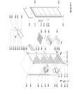 Схема №1 PFV 200W A++ с изображением Элемент корпуса для холодильной камеры Whirlpool 480132103033