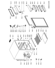 Схема №1 ARG 574/3 с изображением Элемент корпуса для холодильной камеры Whirlpool 481946678441