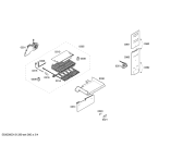 Схема №3 3KFB7615 с изображением Дверь морозильной камеры для холодильной камеры Bosch 00680145
