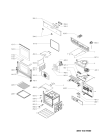 Схема №1 FE 100/IX с изображением Керамическая поверхность для плиты (духовки) Whirlpool 480121101481