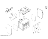 Схема №6 PRL364GDH с изображением Крепежный набор для духового шкафа Bosch 00652995