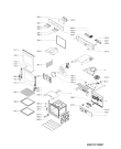 Схема №1 AKP 474/WH с изображением Панель для духового шкафа Whirlpool 481010699250