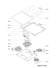 Схема №1 AKS 309/NE с изображением Затычка для духового шкафа Whirlpool 480121104185