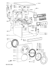 Схема №1 WA KOMFORT 1600 с изображением Декоративная панель для стиралки Whirlpool 481245216953