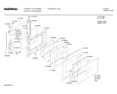 Схема №5 EB185110 с изображением Рамка для плиты (духовки) Bosch 00213335