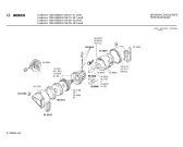 Схема №3 BBS2122FF ALPHA 220 с изображением Нижняя часть корпуса для электропылесоса Bosch 00284134
