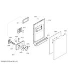 Схема №5 SRS45L02GB с изображением Модуль управления для посудомоечной машины Bosch 00643589