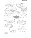 Схема №4 FR298A (F025407) с изображением Дверь для холодильной камеры Indesit C00081139