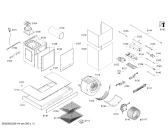 Схема №1 DWF97BA42W Bosch с изображением Стеклянная полка для вытяжки Bosch 00717131