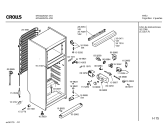 Схема №3 KSV2890IE с изображением Дверь морозильной камеры для холодильника Bosch 00216139