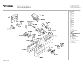 Схема №5 CW19510SI CW1951 с изображением Панель управления для стиралки Bosch 00270924