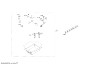Схема №5 RB472304 Gaggenau с изображением Выдвижной ящик для холодильника Bosch 00717316