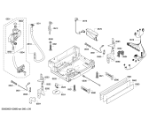 Схема №4 SMU58T02SK с изображением Передняя панель для посудомойки Bosch 00670839