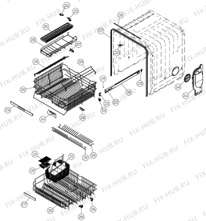 Схема №6 D3900 Prof AU   -Titanium (900001371, DW20.C) с изображением Микромодуль для электропосудомоечной машины Gorenje 424419