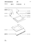 Схема №6 5009V-W с изображением Панель для духового шкафа Aeg 8996619257992