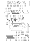 Схема №1 RF 1301/G с изображением Обрамление полки для холодильной камеры Whirlpool 481944099886