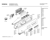 Схема №3 SE55A490EU с изображением Передняя панель для посудомоечной машины Siemens 00434705