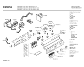 Схема №6 WP78710 SIWAMAT PLUS 7871 с изображением Панель управления для стиралки Siemens 00278443