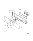 Схема №3 AKZ 387 IX с изображением Панель для электропечи Whirlpool 481246468019