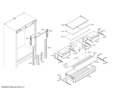 Схема №6 T36IB70NSP Thermador с изображением Монтажный набор для холодильной камеры Bosch 00671885