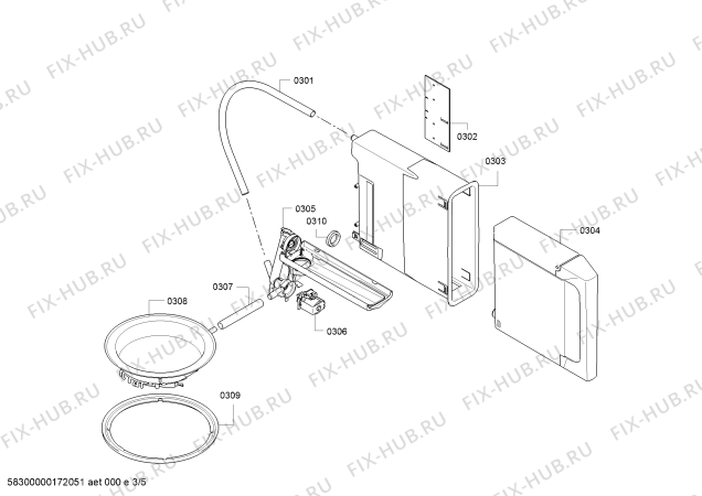 Схема №5 BM454130 с изображением Панель для плиты (духовки) Bosch 00770150