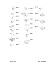 Схема №6 3SWTW5205SQ с изображением Электропроводка для стиралки Whirlpool 480110100245
