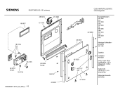 Схема №4 SE60T390EU с изображением Рамка для электропосудомоечной машины Siemens 00440175