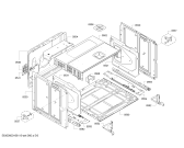 Схема №5 HB78BC571E с изображением Фронтальное стекло для духового шкафа Siemens 00689945