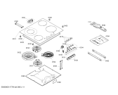 Схема №1 T1213W0 с изображением Переключатель для духового шкафа Bosch 00425607