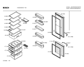 Схема №3 KGS39350 с изображением Панель для холодильника Bosch 00439448