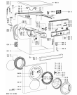 Схема №2 AWO/D 4736 с изображением Декоративная панель для стиральной машины Whirlpool 480111100283