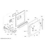 Схема №4 SGI84M25 с изображением Передняя панель для посудомойки Bosch 00446051