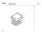 Схема №5 HB53540FN с изображением Панель управления для духового шкафа Siemens 00296576
