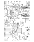 Схема №2 ADP 2240 WH с изображением Обшивка для электропосудомоечной машины Whirlpool 481245370889