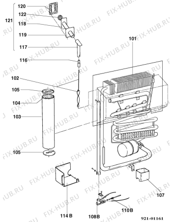 Взрыв-схема холодильника Unknown RM4401L - Схема узла C20 Cold, User manual E