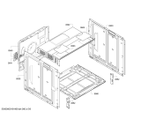 Схема №4 HEA23B150S с изображением Панель управления для электропечи Bosch 00675095