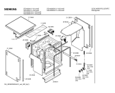 Схема №4 SE24200CH с изображением Передняя панель для посудомойки Siemens 00351690