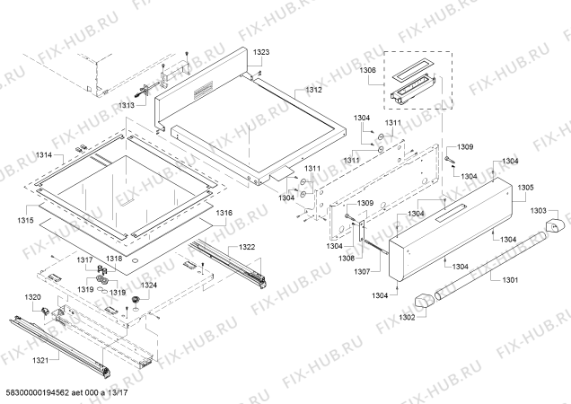 Схема №11 PRD606RCG Thermador с изображением Цокольная панель для духового шкафа Bosch 00715659