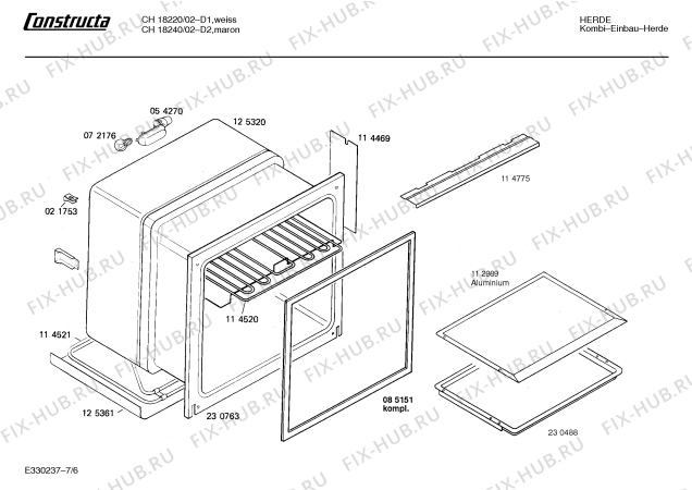 Схема №6 CH18220 CH1822 с изображением Переключатель для плиты (духовки) Bosch 00065936