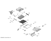 Схема №3 KGN49EI4P Bosch с изображением Дверь для холодильника Bosch 00718507