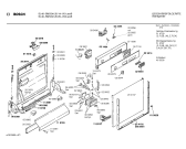 Схема №4 SMS3412II SL40 с изображением Панель для посудомойки Bosch 00282278