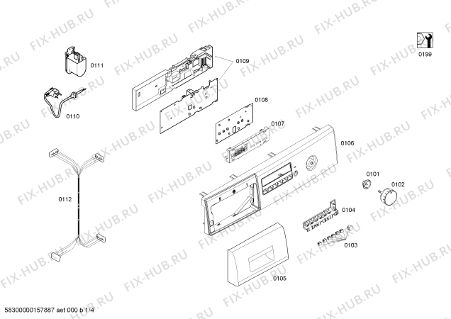 Схема №4 WAE242681W Maxx 7kg с изображением Вакуумный подъемник для стиралки Bosch 00626796