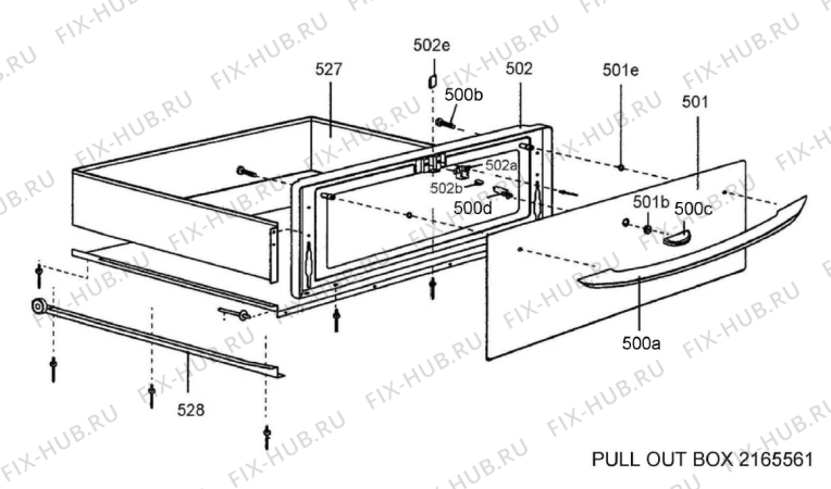 Взрыв-схема вытяжки Gorenje Perheliesi 60 A903A60A FI   -White FS 60 (900000710, A903A60A) - Схема узла 05