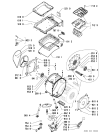 Схема №2 WAT 9458 WD с изображением Декоративная панель для стиралки Whirlpool 481245210257