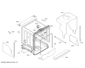 Схема №6 SBV40D90CH Silence с изображением Передняя панель для посудомойки Bosch 11007749