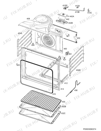 Electrolux eoc95851ax духовой шкаф