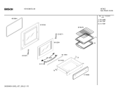 Схема №5 HSV458KEU Bosch с изображением Панель управления для плиты (духовки) Bosch 00446879