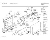 Схема №2 SMS3047 с изображением Панель для посудомойки Bosch 00280915