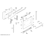 Схема №5 B1564S0GB с изображением Панель управления для электропечи Bosch 00446286